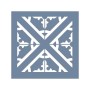 EHD25 Fayans Model Geometrik Desen Stencil 33x33 cm