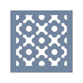 EHD31 Fayans Model Geometrik Desen Stencil 33x33 cm