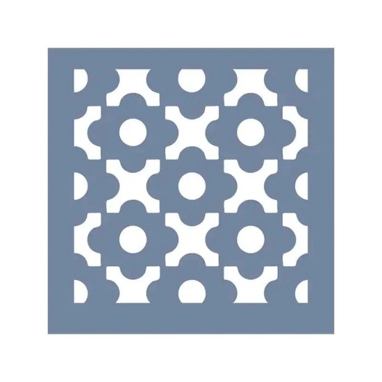 EHD31 Fayans Model Geometrik Desen Stencil 33x33 cm