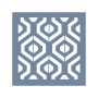 EHD36 Fayans Model Geometrik Stencil 25x25 cm