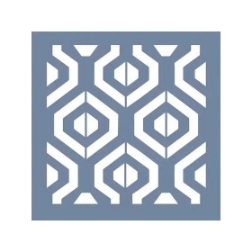 EHD36 Fayans Model Geometrik Stencil 30x30 cm