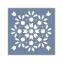 EHD37 Fayans Model Geometrik Desen Stencil 45x45 cm