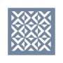EHD39 Fayans Model Geometrik Desen Stencil 40x40 cm
