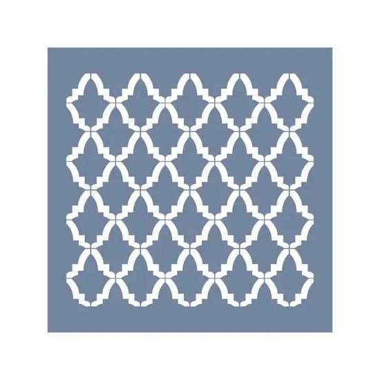 EHD41 Geometrik Model Stencil 45x45 cm