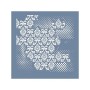GCS007 Kolaj Model Grunge Duvar Stencil 45x45cm