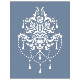 AVZ02 Avize Model Stencil 35x45cm