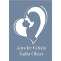 AG08 Anneler Günü Model Stencil Serisi 21x30cm