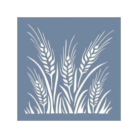 EHB03 Başak Desen Stencil 25x25cm