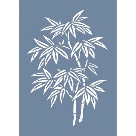 EHB04 Bambu Desen Stencil 25x35cm