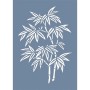 EHB04 Bambu Desen Stencil 25x35cm