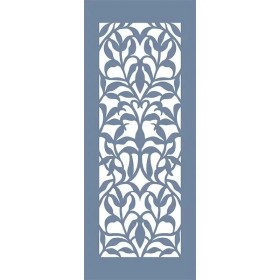 EHBR08 Yaprak Desen Stencil 10x25cm