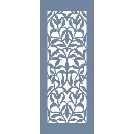 EHBR08 Yaprak Desen Stencil 10x25cm