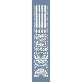 EHBR11 Bordür Desen Stencil 13x57cm