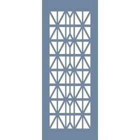 EHBR16 Geometrik Desen Stencil 10x25cm