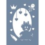 EHÇ11 Çocuk Desen Stencil 21x30cm