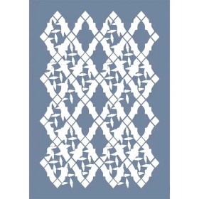 EHD67 Geometrik Model Stencil 21x30 cm
