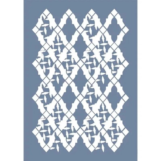 EHD67 Geometrik Model Stencil 21x30 cm