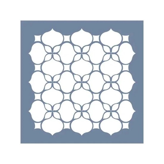 EHFL02 Geometrik Desen Stencil 45x45cm