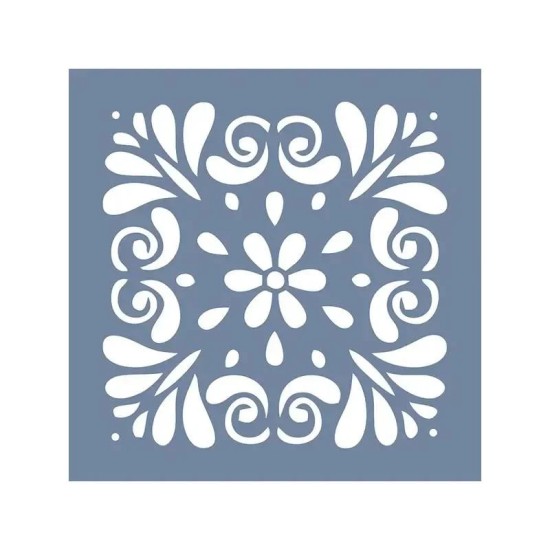 EHFY06 Fayans Desen Stencil 45x45cm