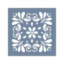 EHFY06 Fayans Desen Stencil 45x45cm