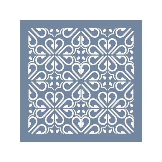 EHFY08 Fayans Desen Stencil 45x45cm
