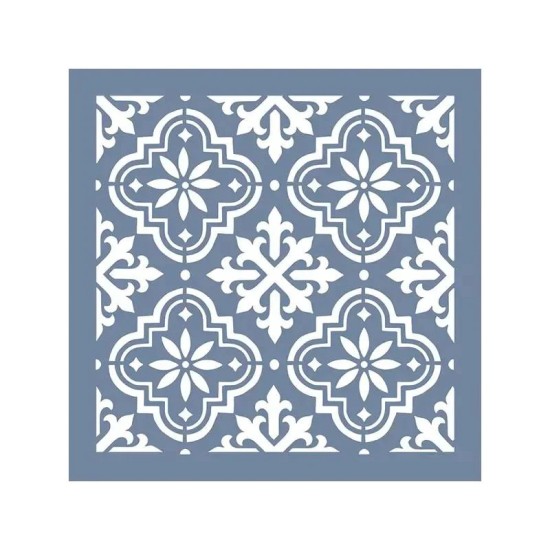 EHFY14 Fayans Desen Stencil 45x45cm
