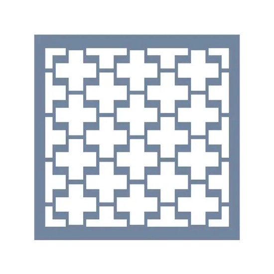 EHGE03 Geometrik Desen Stencil 45x45cm
