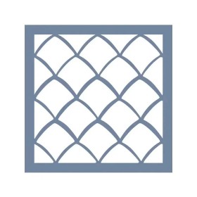 EHGE04 Geometrik Desen Stencil 45x45cm