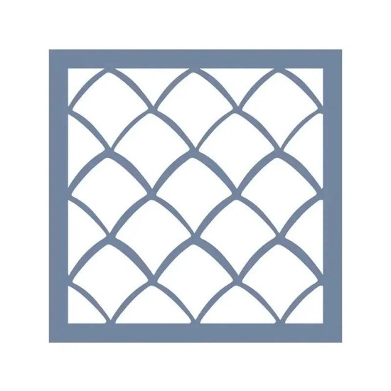 EHGE04 Geometrik Desen Stencil 45x45cm