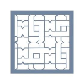 EHGE06 Geometrik Desen Stencil 45x45cm