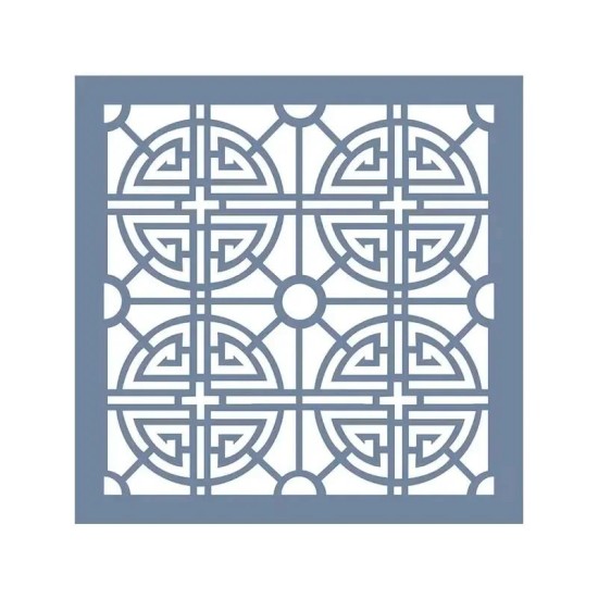 EHGE11 Geometrik Desen Stencil 45x45cm