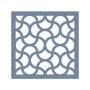 EHGE22 Geometrik Desen Stencil 45x45cm