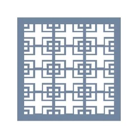 EHGE26 Geometrik Desen Stencil 45x45cm