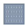 EHGE27 Geometrik Desen Stencil 45x45cm
