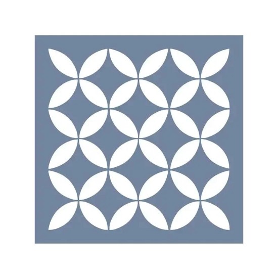 EHGE28 Geometrik Desen Stencil 45x45cm