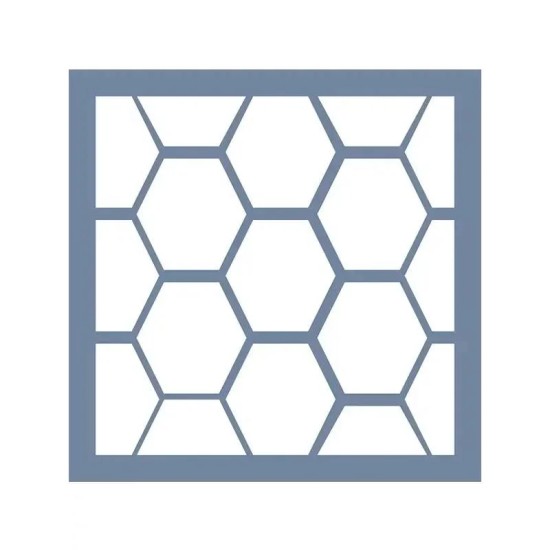 EHGE32 Geometrik Desen Stencil 45x45cm
