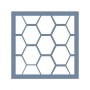 EHGE32 Geometrik Desen Stencil 45x45cm