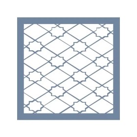 EHGE37 Geometrik Desen Stencil 45x45cm
