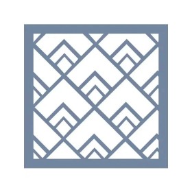 EHGE43 Geometrik Desen Stencil 45x45cm