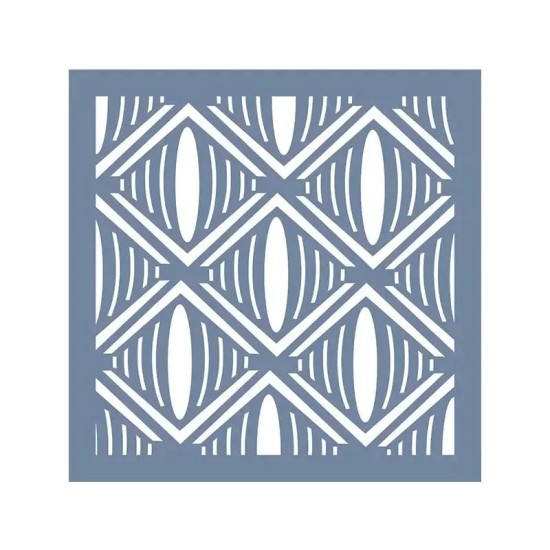EHGE44 Geometrik Desen Stencil 45x45cm