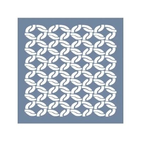 EHGE45 Geometrik Desen Stencil 45x45cm