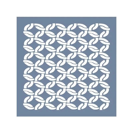 EHGE45 Geometrik Desen Stencil 45x45cm
