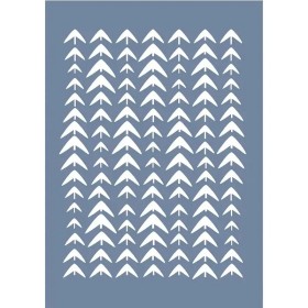 EHGE56 Geometrik Desen Stencil 21x30cm