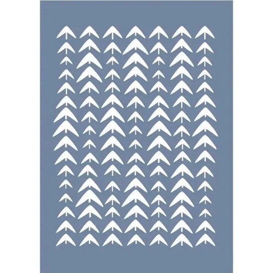 EHGE56 Geometrik Desen Stencil 21x30cm