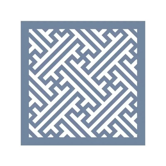 EHGE60 Geometrik Desen Stencil 45x45cm