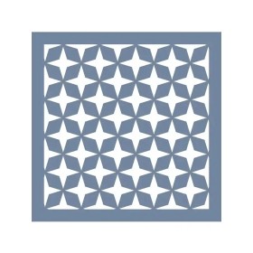 EHGE63 Geometrik Desen Stencil 45x45cm