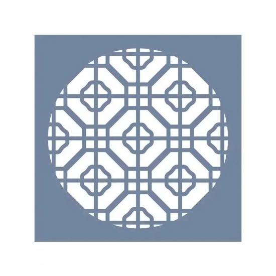 EHGE64 Geometrik Desen Stencil 45x45cm