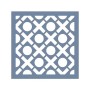 EHGE66 Geometrik Desen Stencil 45x45cm