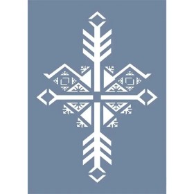 EHKM05 Kilim Desen Stencil 25x35cm