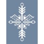 EHKM05 Kilim Desen Stencil 25x35cm